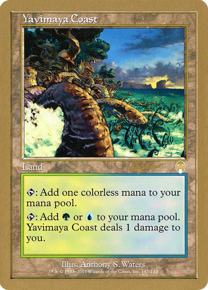 Yavimaya Coast (Sim Han How) [World Championship Decks 2002] | Tacoma Games