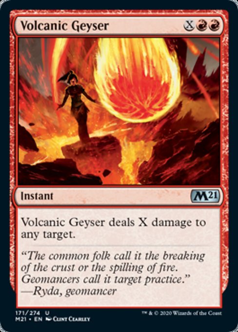 Volcanic Geyser [Core Set 2021] | Tacoma Games