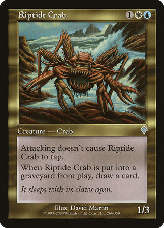 Riptide Crab [Invasion] | Tacoma Games
