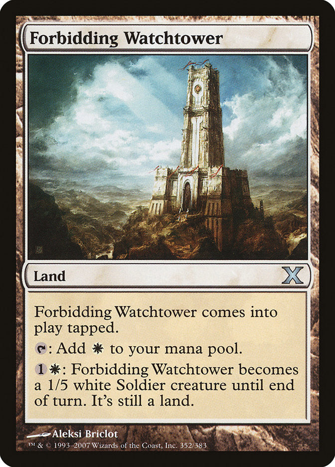 Forbidding Watchtower [Tenth Edition] | Tacoma Games