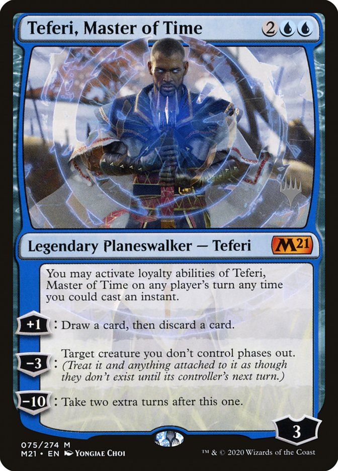 Teferi, Master of Time (Promo Pack) [Core Set 2021 Promos] | Tacoma Games