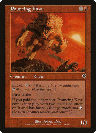 Pouncing Kavu [Invasion] | Tacoma Games