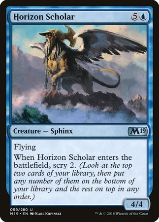 Horizon Scholar [Core Set 2019] | Tacoma Games