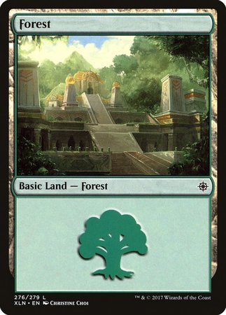 Forest (276) [Ixalan] | Tacoma Games