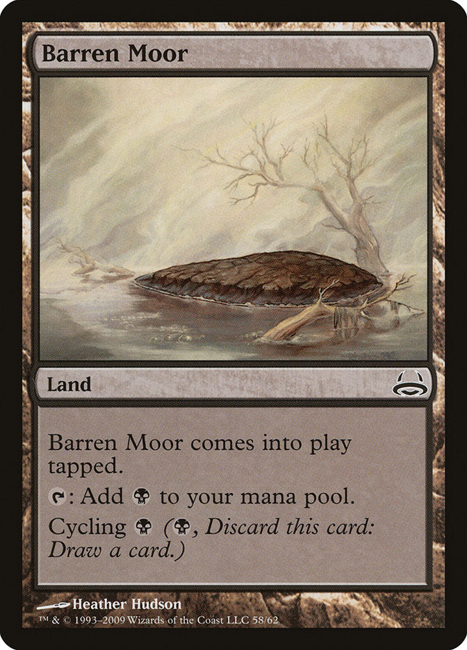 Barren Moor [Duel Decks: Divine vs. Demonic] | Tacoma Games