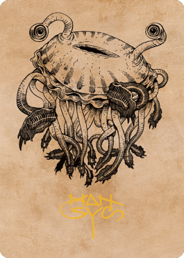Gluntch, the Bestower Art Card (Gold-Stamped Signature) [Commander Legends: Battle for Baldur's Gate Art Series] | Tacoma Games