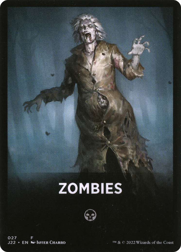 Zombies Theme Card [Jumpstart 2022 Front Cards] | Tacoma Games