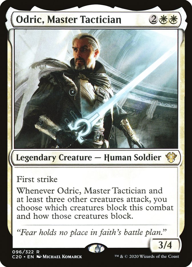 Odric, Master Tactician [Commander 2020] | Tacoma Games