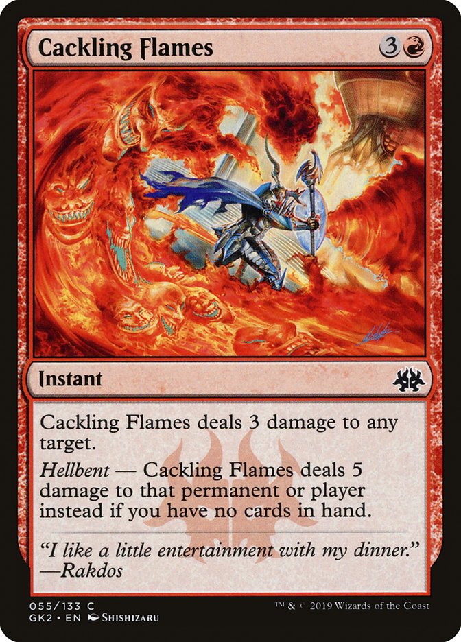 Cackling Flames [Ravnica Allegiance Guild Kit] | Tacoma Games