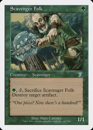 Scavenger Folk [Seventh Edition] | Tacoma Games