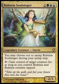 Rubinia Soulsinger (Commander 2013) [Commander 2013 Oversized] | Tacoma Games