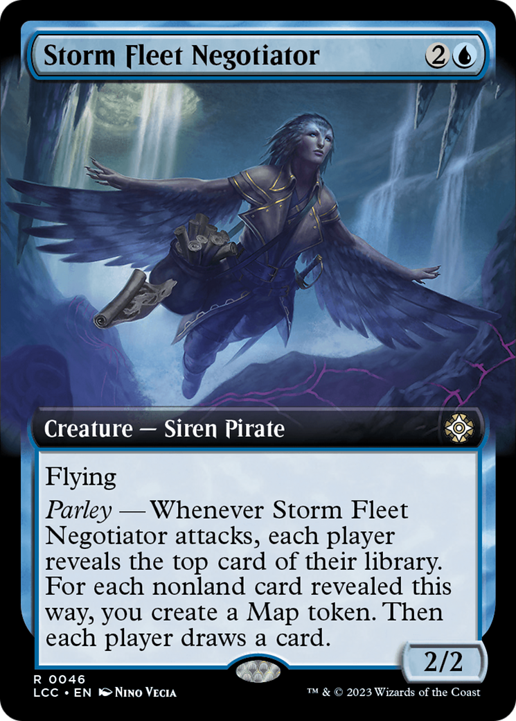 Storm Fleet Negotiator (Extended Art) [The Lost Caverns of Ixalan Commander] | Tacoma Games