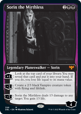 Sorin the Mirthless [Innistrad: Double Feature] | Tacoma Games