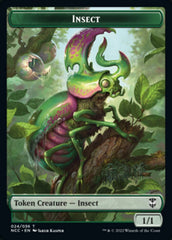 Ogre // Insect Double-sided Token [Streets of New Capenna Commander Tokens] | Tacoma Games