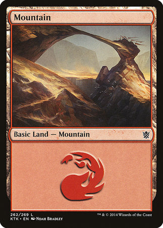 Mountain (262) [Khans of Tarkir] | Tacoma Games