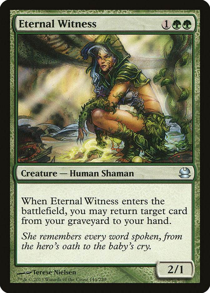 Eternal Witness [Modern Masters] | Tacoma Games