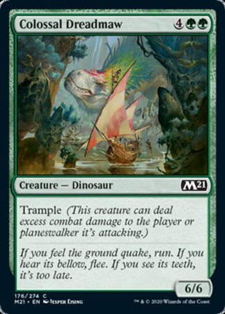 Colossal Dreadmaw [Core Set 2021] | Tacoma Games