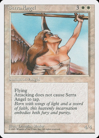 Serra Angel [Fourth Edition] | Tacoma Games