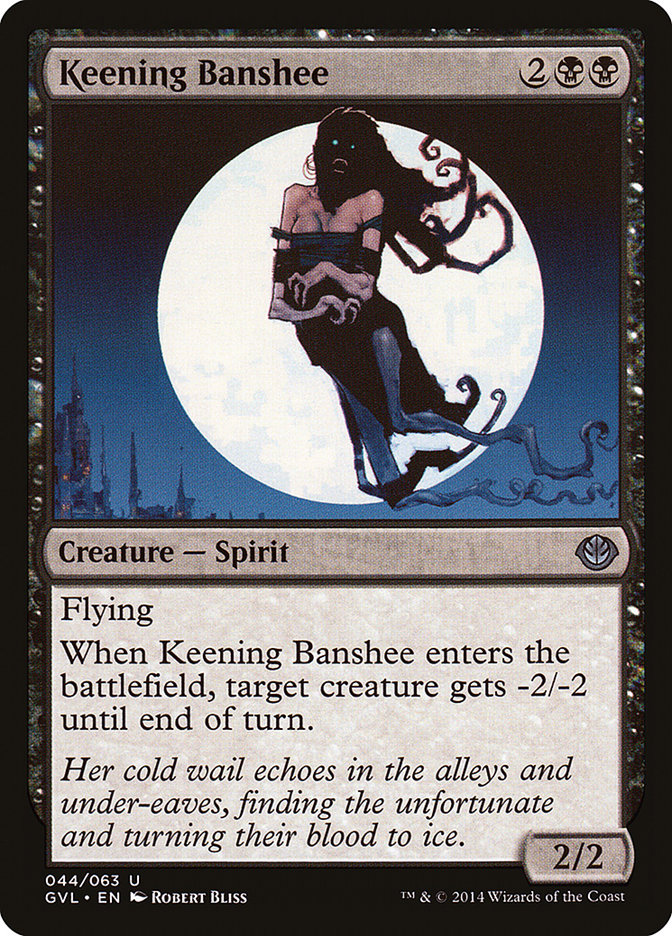 Keening Banshee (Garruk vs. Liliana) [Duel Decks Anthology] | Tacoma Games