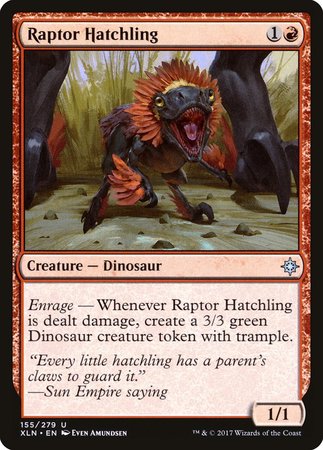 Raptor Hatchling [Ixalan] | Tacoma Games