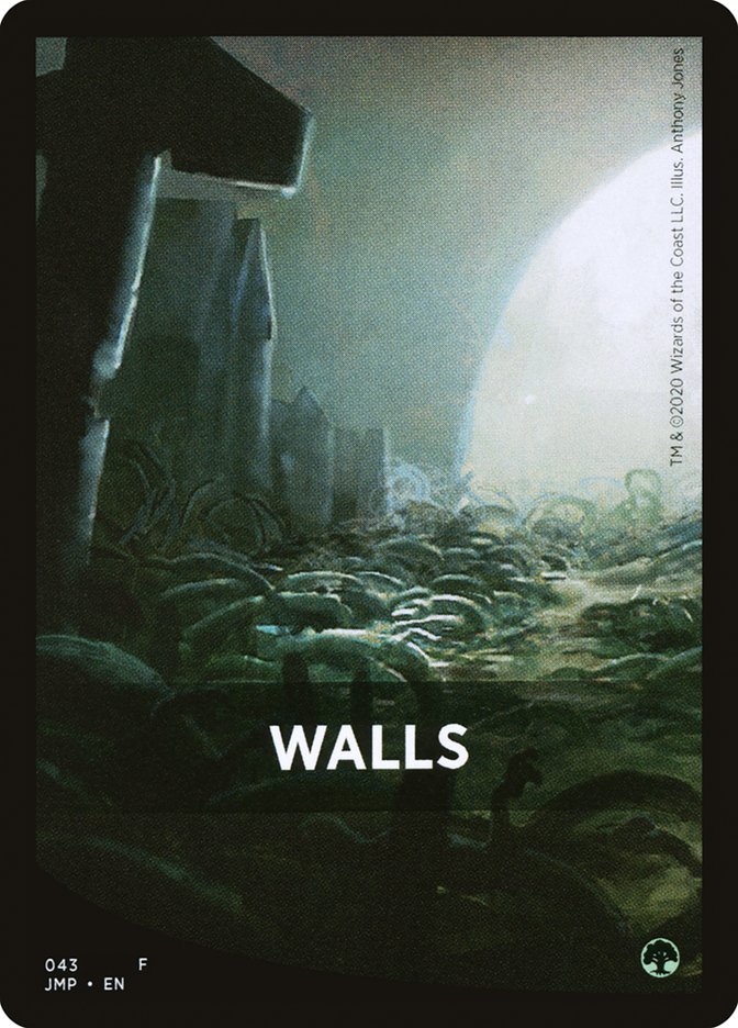 Walls [Jumpstart Front Cards] | Tacoma Games