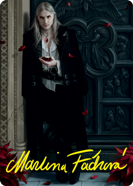 Sorin the Mirthless 1 Art Card (Gold-Stamped Signature) [Innistrad: Crimson Vow Art Series] | Tacoma Games