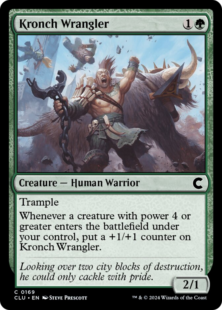 Kronch Wrangler [Ravnica: Clue Edition] | Tacoma Games