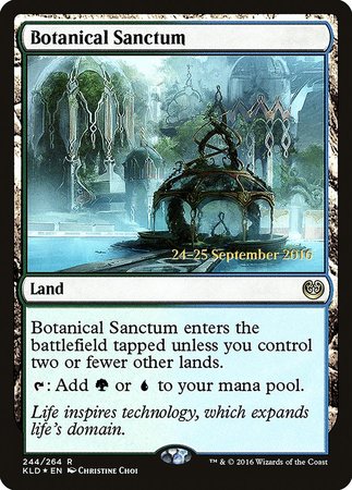 Botanical Sanctum [Kaladesh Promos] | Tacoma Games