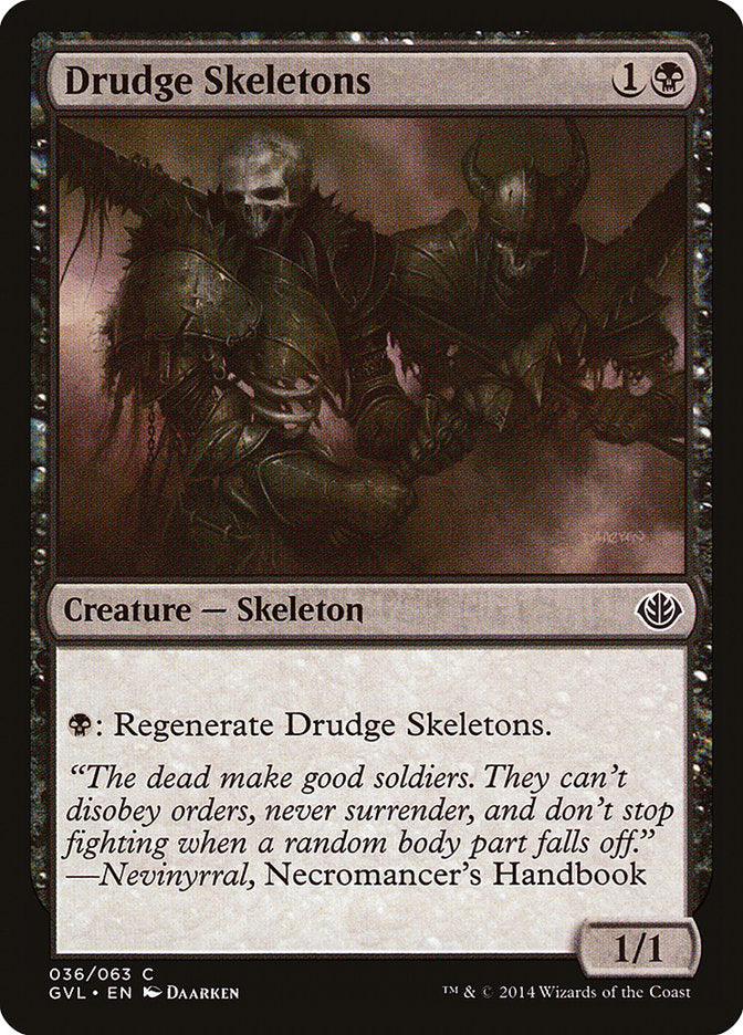 Drudge Skeletons (Garruk vs. Liliana) [Duel Decks Anthology] | Tacoma Games