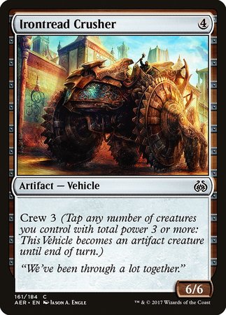 Irontread Crusher [Aether Revolt] | Tacoma Games