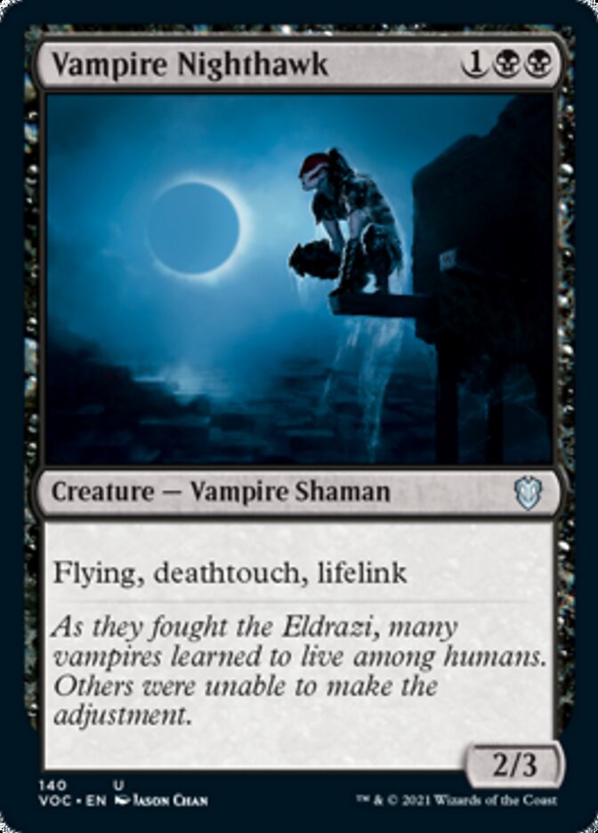 Vampire Nighthawk [Innistrad: Crimson Vow Commander] | Tacoma Games