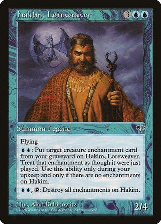 Hakim, Loreweaver [Mirage] | Tacoma Games