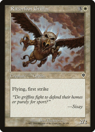 Razorfoot Griffin [Invasion] | Tacoma Games