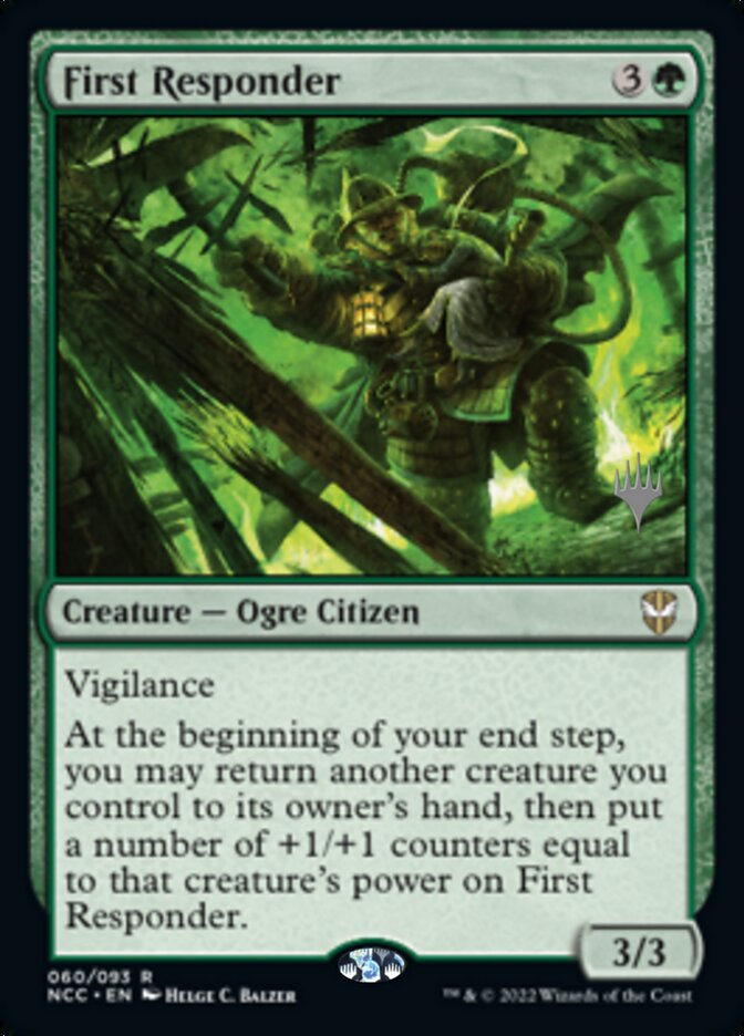 First Responder (Promo Pack) [Streets of New Capenna Commander Promos] | Tacoma Games