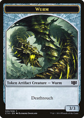 Wurm (032/036) // Goat Double-sided Token [Commander 2014 Tokens] | Tacoma Games