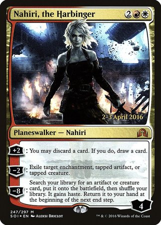 Nahiri, the Harbinger [Shadows over Innistrad Promos] | Tacoma Games