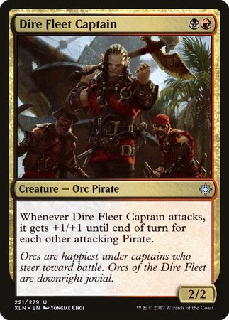 Dire Fleet Captain [Ixalan] | Tacoma Games