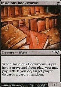 Insidious Bookworms (Version 2) [Coldsnap Theme Decks] | Tacoma Games
