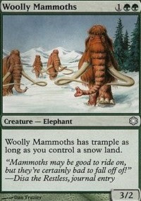 Woolly Mammoths [Coldsnap Theme Decks] | Tacoma Games