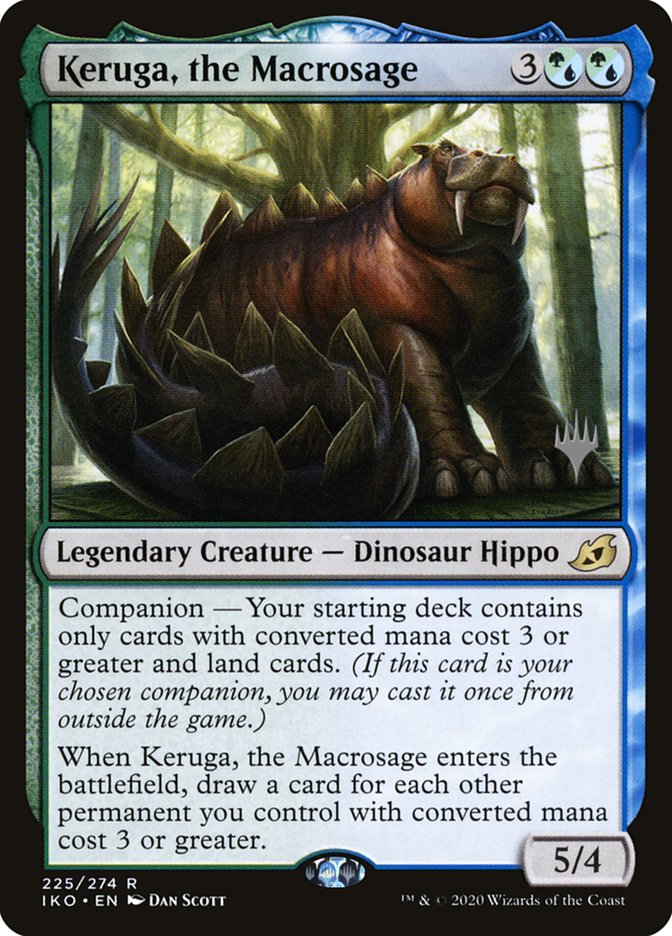 Keruga, the Macrosage (Promo Pack) [Ikoria: Lair of Behemoths Promos] | Tacoma Games