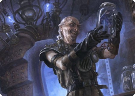 Delver of Secrets Art Card [Innistrad: Midnight Hunt Art Series] | Tacoma Games