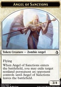 Angel of Sanctions // Drake Token [Amonkhet Tokens] | Tacoma Games