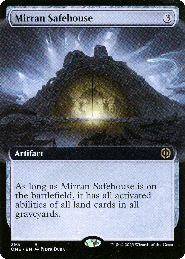 Mirran Safehouse (Extended Art) [Phyrexia: All Will Be One] | Tacoma Games