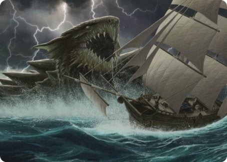 Dragon Turtle Art Card [Dungeons & Dragons: Adventures in the Forgotten Realms Art Series] | Tacoma Games