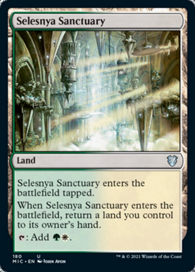 Selesnya Sanctuary [Innistrad: Midnight Hunt Commander] | Tacoma Games