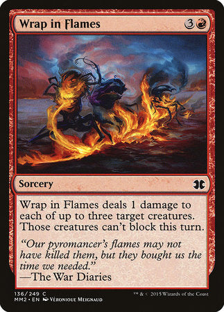 Wrap in Flames [Modern Masters 2015] | Tacoma Games