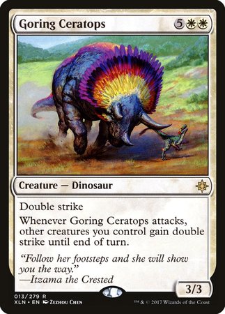 Goring Ceratops [Ixalan] | Tacoma Games