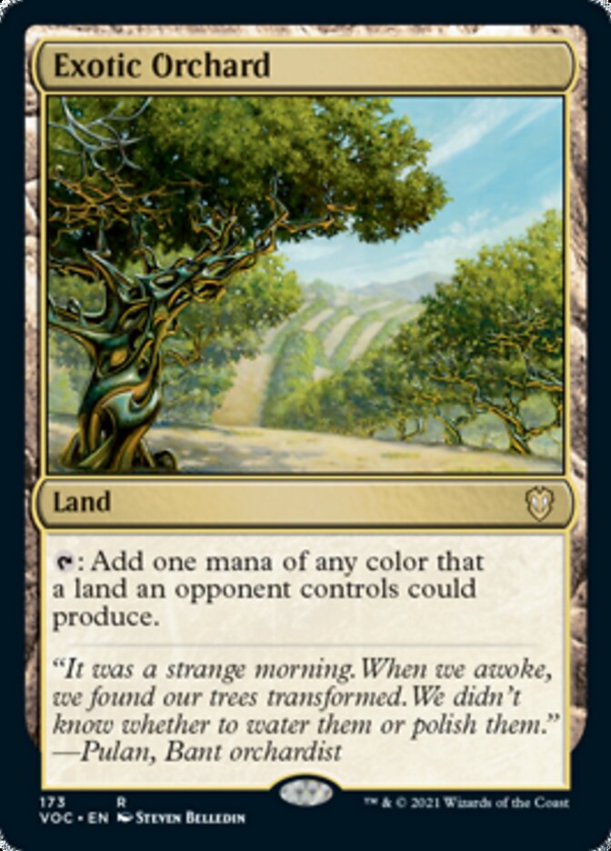 Exotic Orchard [Innistrad: Crimson Vow Commander] | Tacoma Games