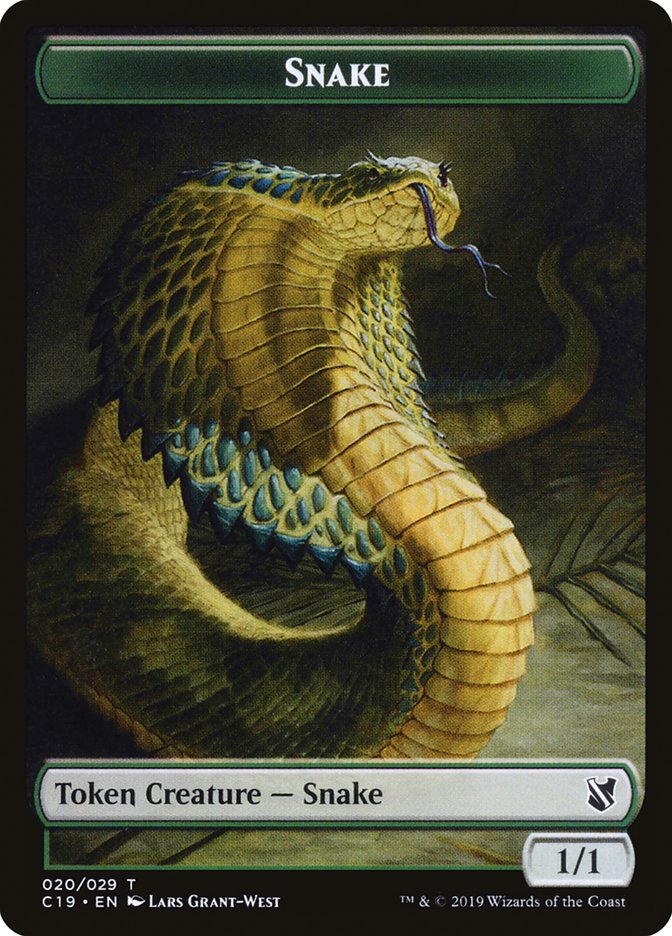 Snake [Commander 2019 Tokens] | Tacoma Games