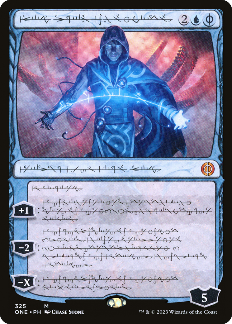 Jace, the Perfected Mind (Phyrexian) [Phyrexia: All Will Be One] | Tacoma Games